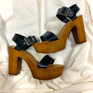 Steve Madden chunky heel